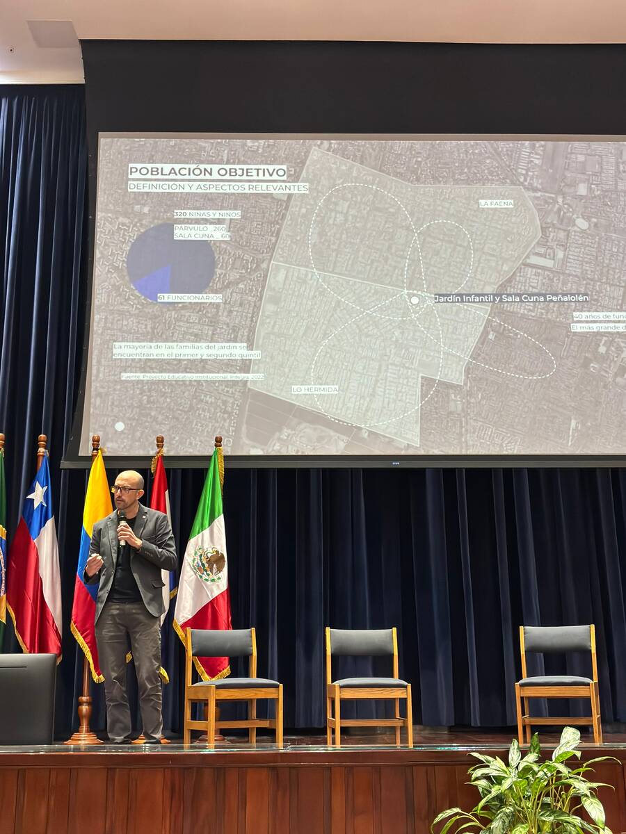 Cristian Robertson expuso en un encuentro latinoamericano en Guatemala