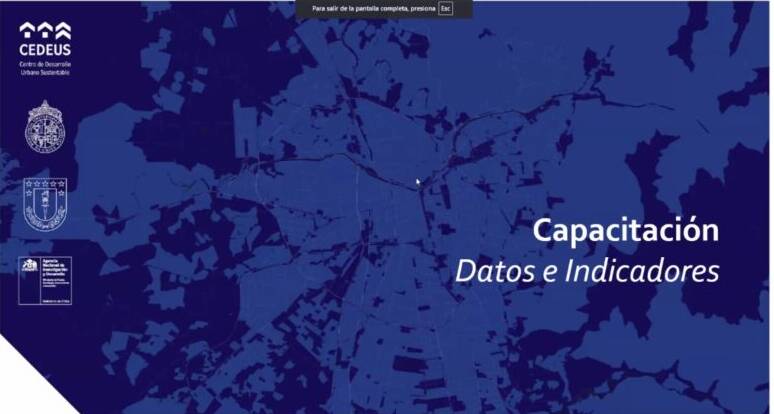 Observatorio CEDEUS capacitó a trabajadores de la municipalidad de Chillán